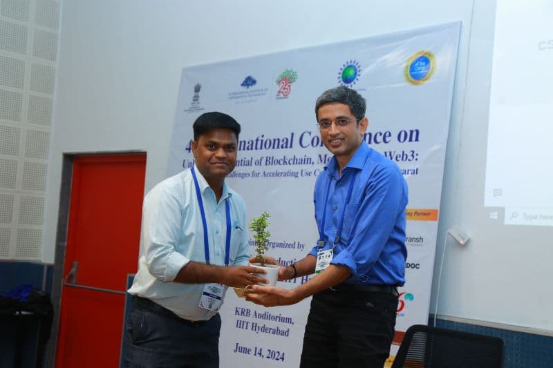 CDAC Hyderabad 4th International Conference on Blockchain on June 14th 2024